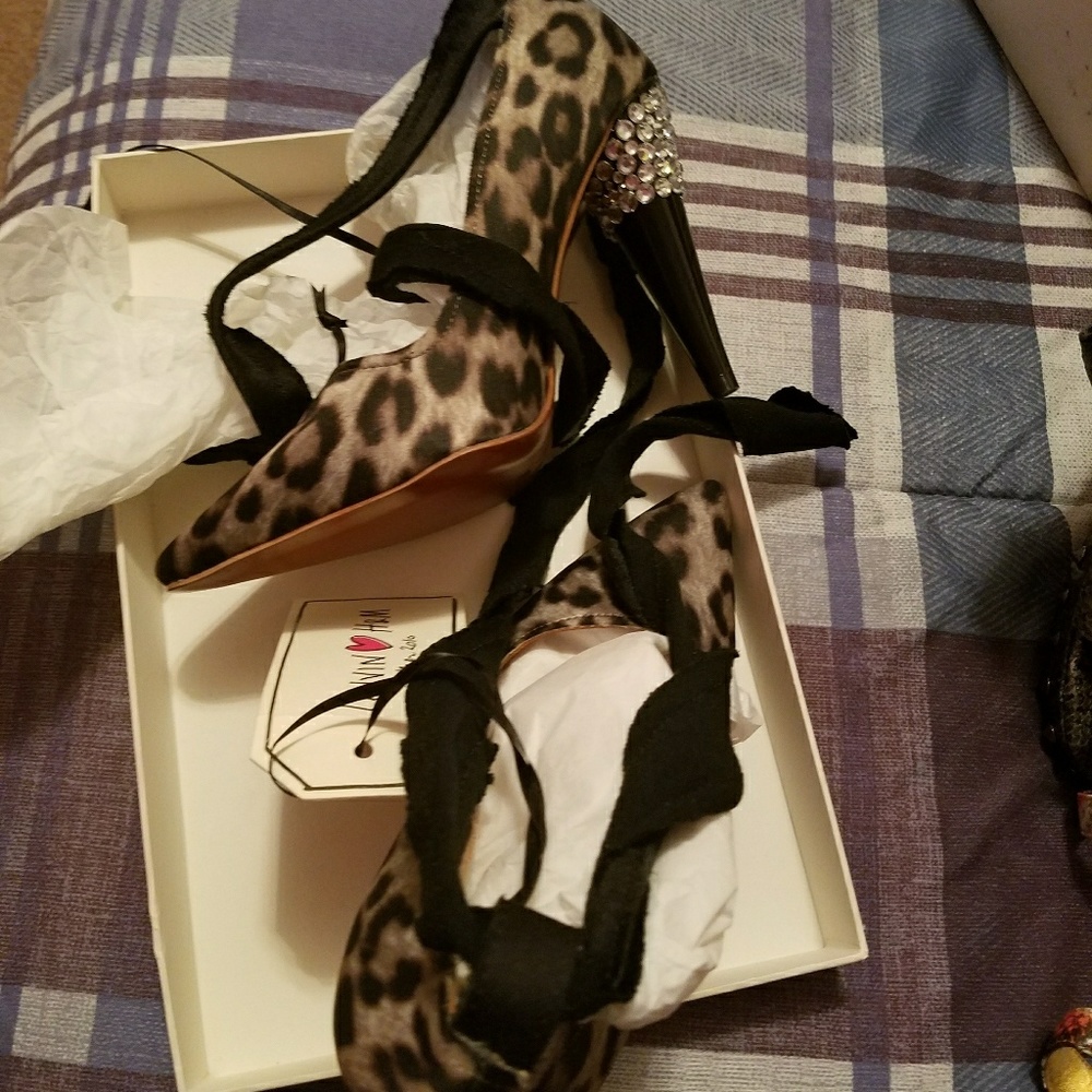 Lanvin Leopard heels